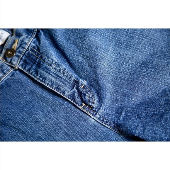 Tommy Hilfiger Jeans Dark Wash Shorts Sz 10 - Picture 3 of 4